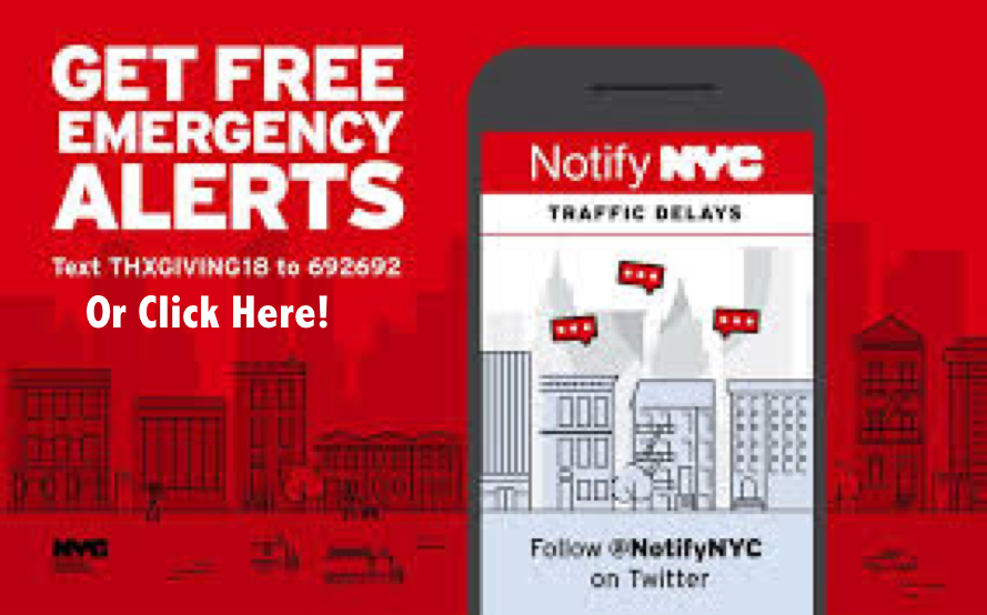 Notify NYC Homepage